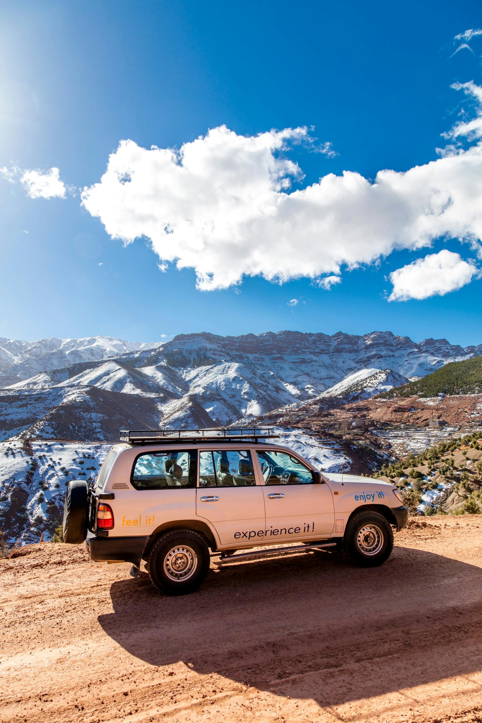 Private 4x4 Atlas Mountains tour with Berber breakfast and lunch