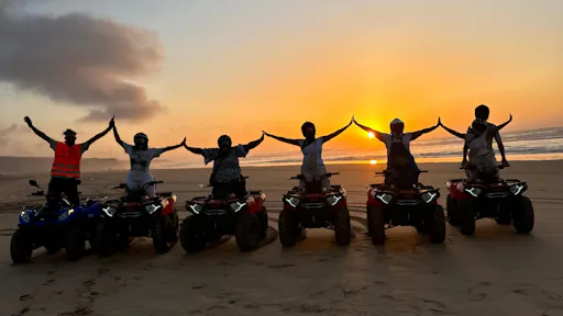 Half-day Tamri tour with camel ride, quad-biking and sandboarding
