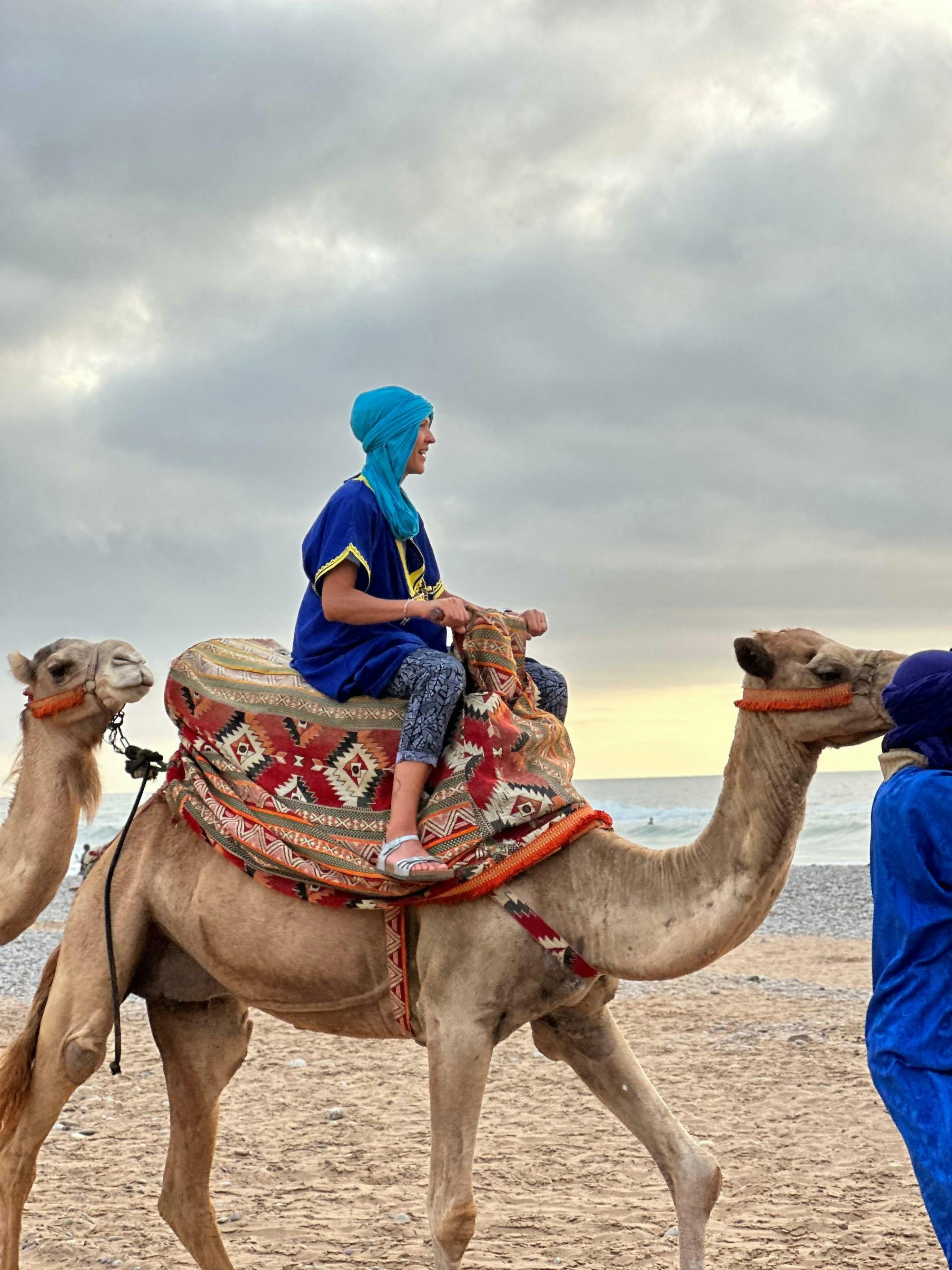 Half-day camel ride and quad bike adventure