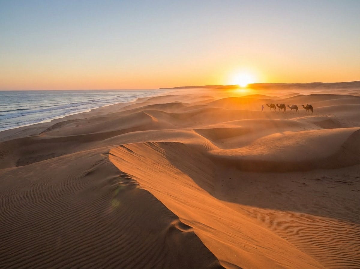 Quad biking, sandboarding and sunset camel ride with barbecue