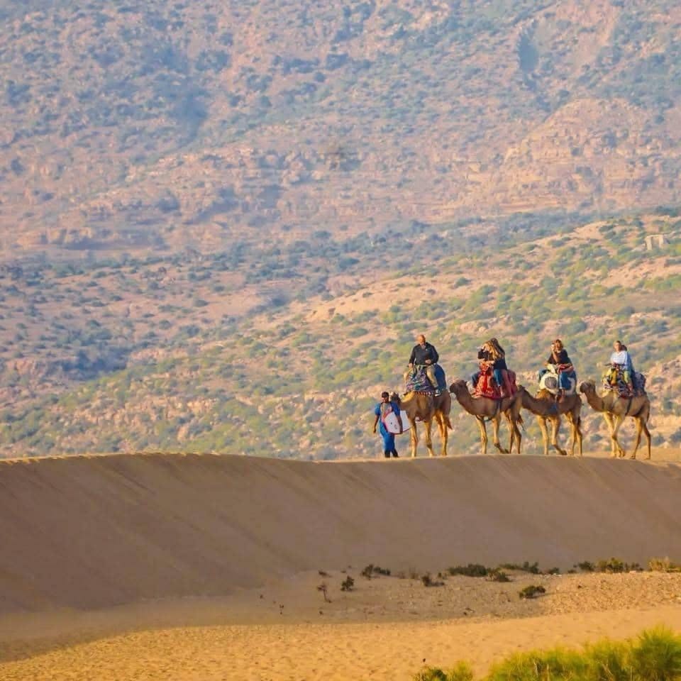Half-day Tamri tour with camel ride, quad-biking and sandboarding