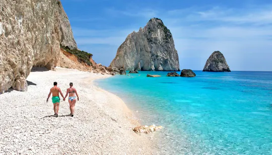 Glass-bottom boat tour of southern Zante’s highlights with optional transfer