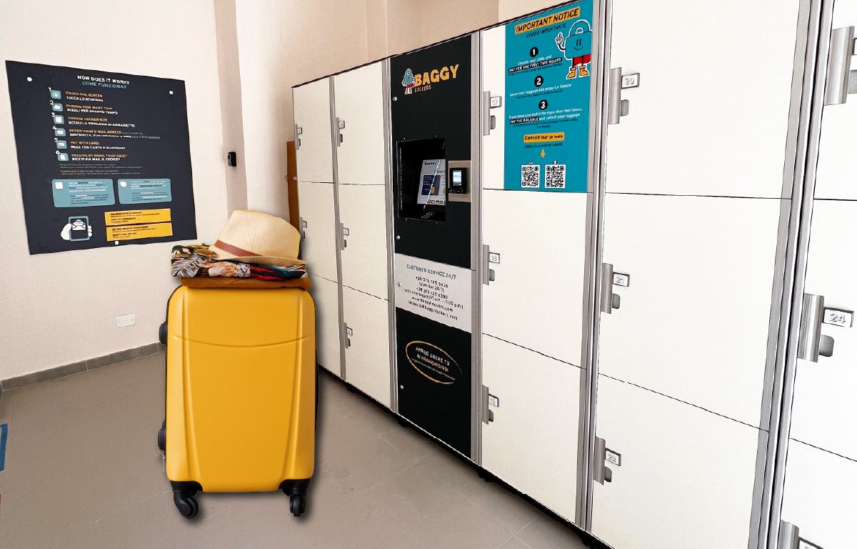 Luggage storage in Rome Monti