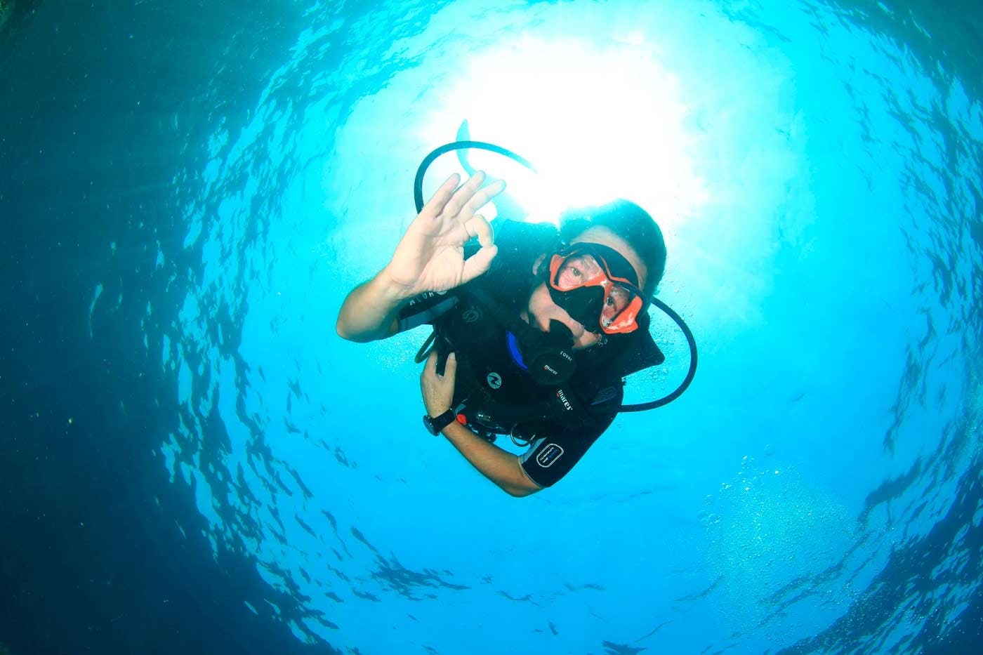 Scuba programme first-time diving experience in the Bay of Pollenca