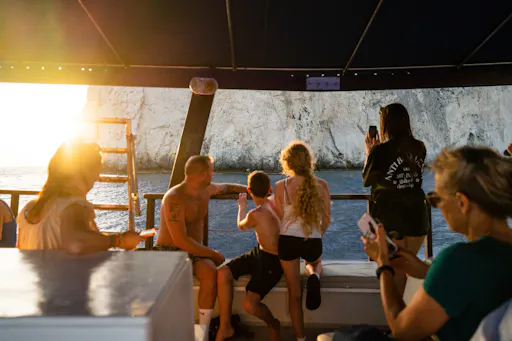 Rhodes Bay sunset sailing cruise