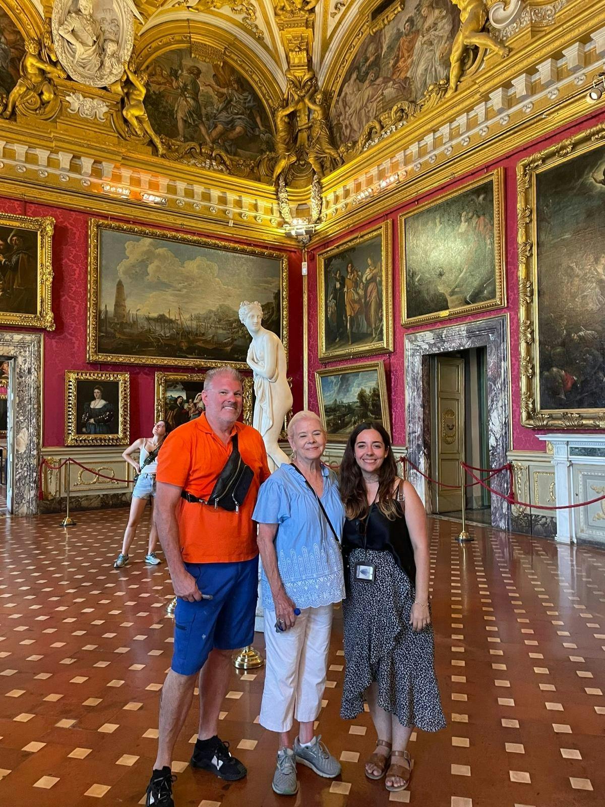 Tour privado pelo Palácio Pitti e entradas para os Jardins de Boboli