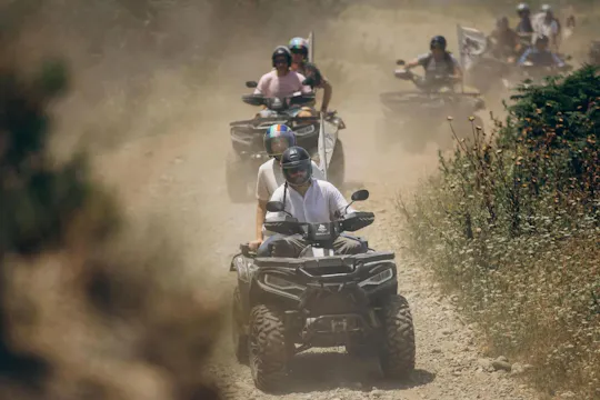 Bovilla Lake ATV adventure from Tirana