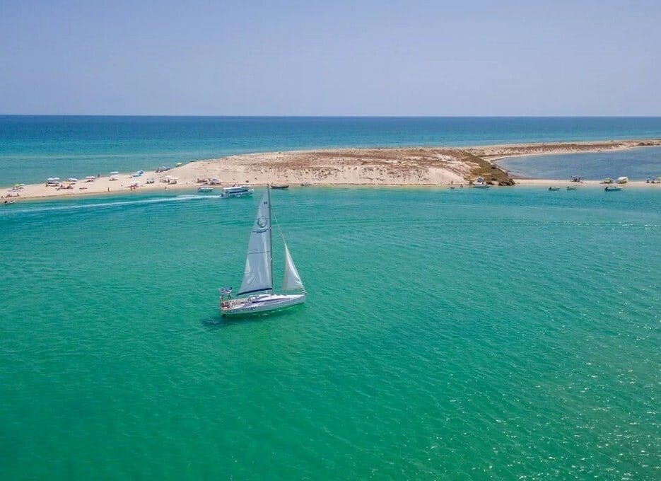 Ria Formosa four-hour sailing trip with lesson