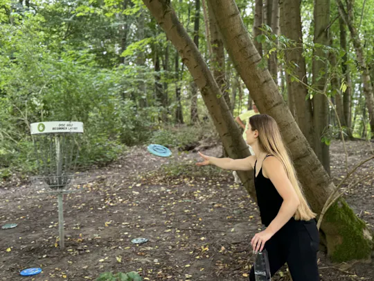 Experiência de golfe de disco no Revierpark Wischlingen Dortmund