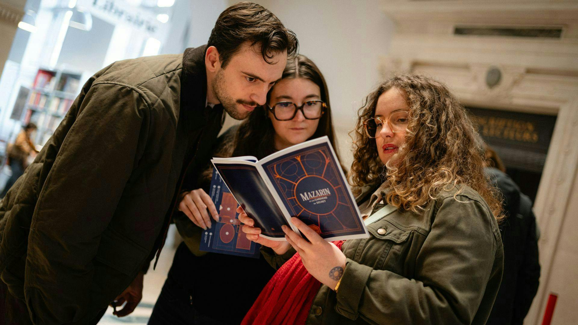 Gioco d'indagine su Mazzarino e i Custodi Segreti al BnF Richelieu