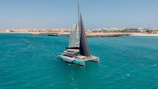 Boavista eco-catamaran day trip from Sal