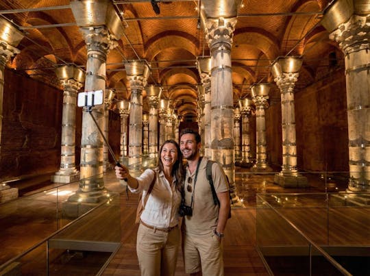 Biglietto d'ingresso alla Cisterna di Teodosio con audioguida