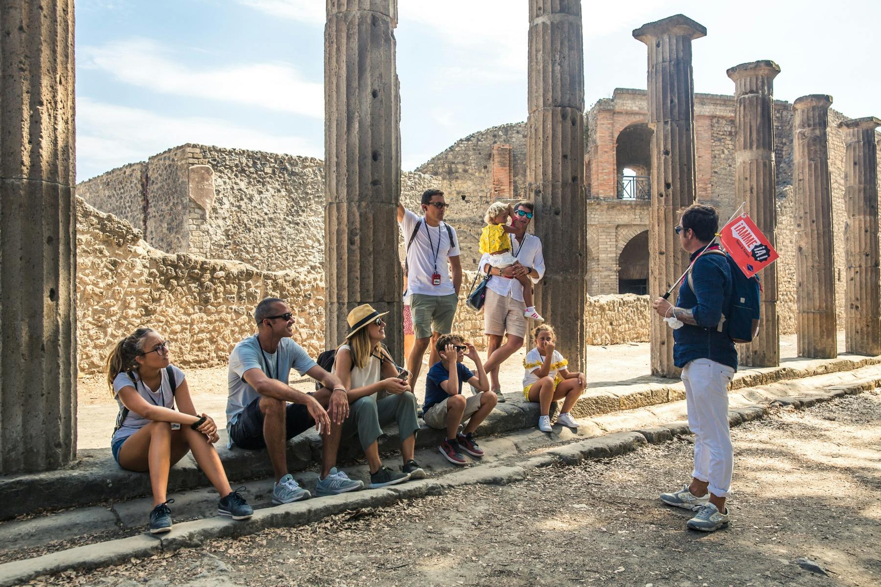 Tour guidato a piedi delle rovine di Pompei con accesso salta fila