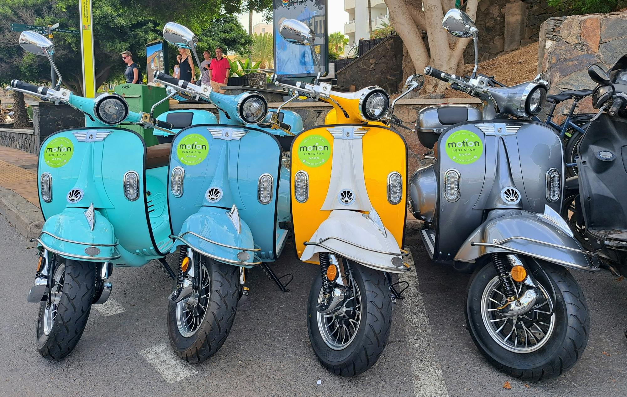 Aluguer de scooters eléctricas no sul da Gran Canaria
