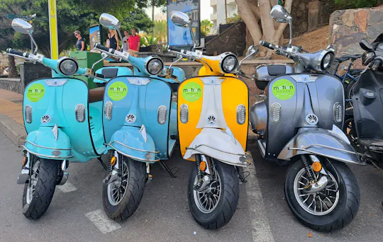 Noleggio scooter elettrici nel sud di Gran Canaria