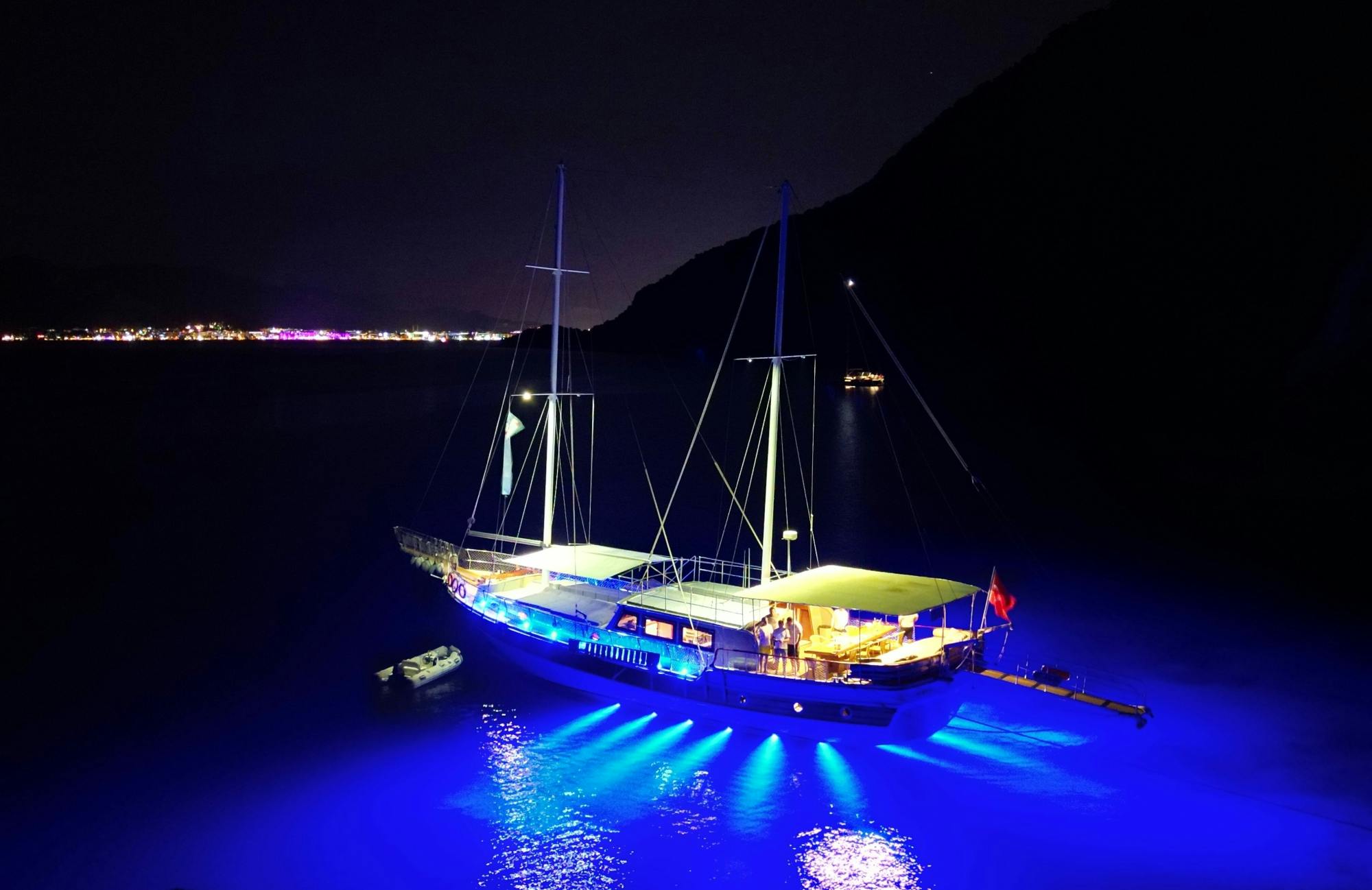 Adults-only sunset gulet cruise with dinner from Marmaris