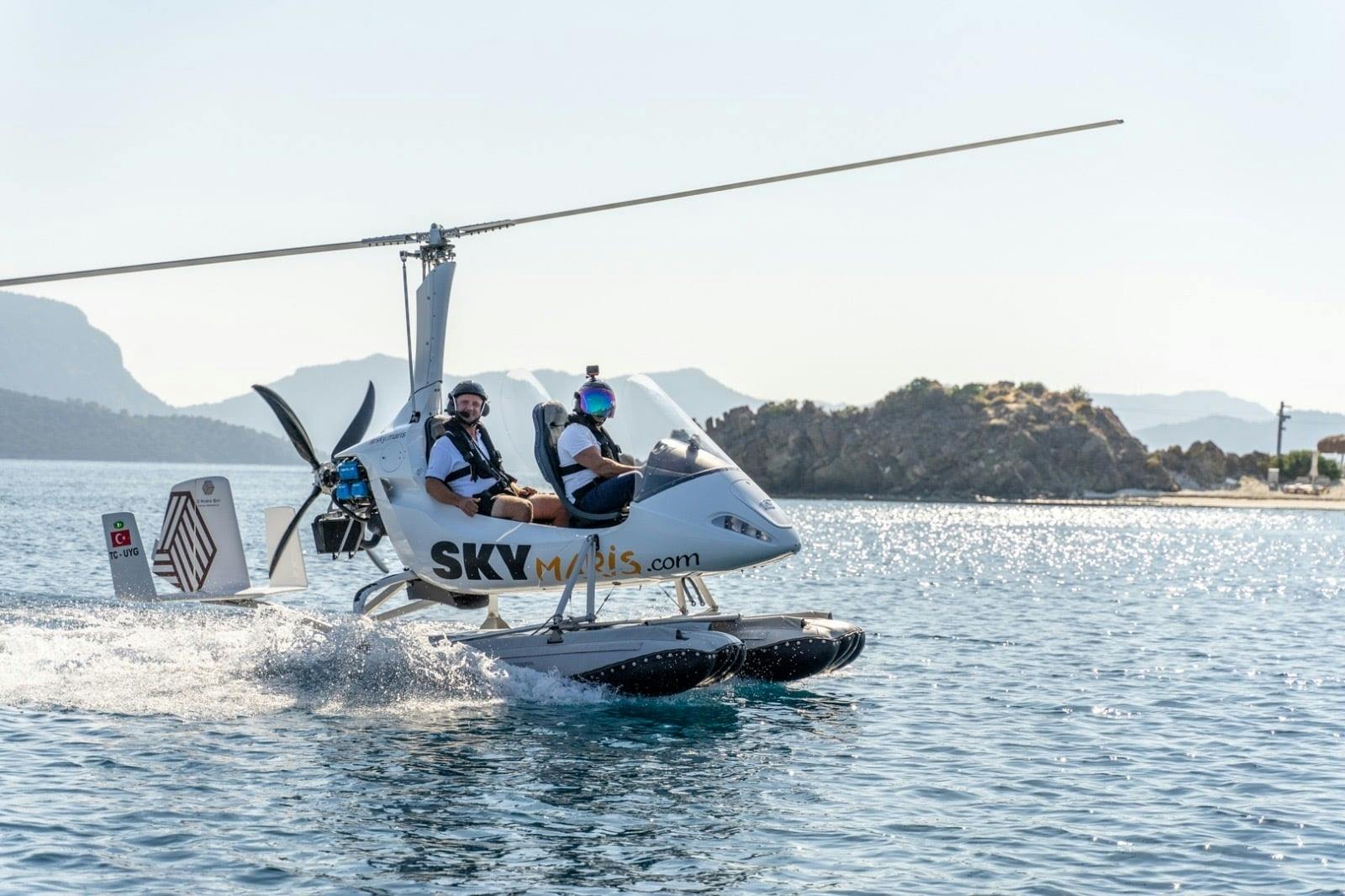Marmaris gyrocopter flight experience
