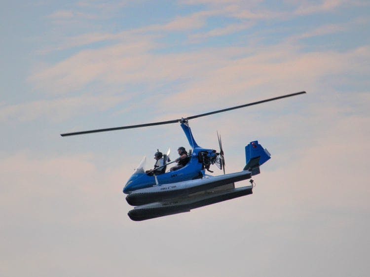 Marmaris gyrocopter flight experience