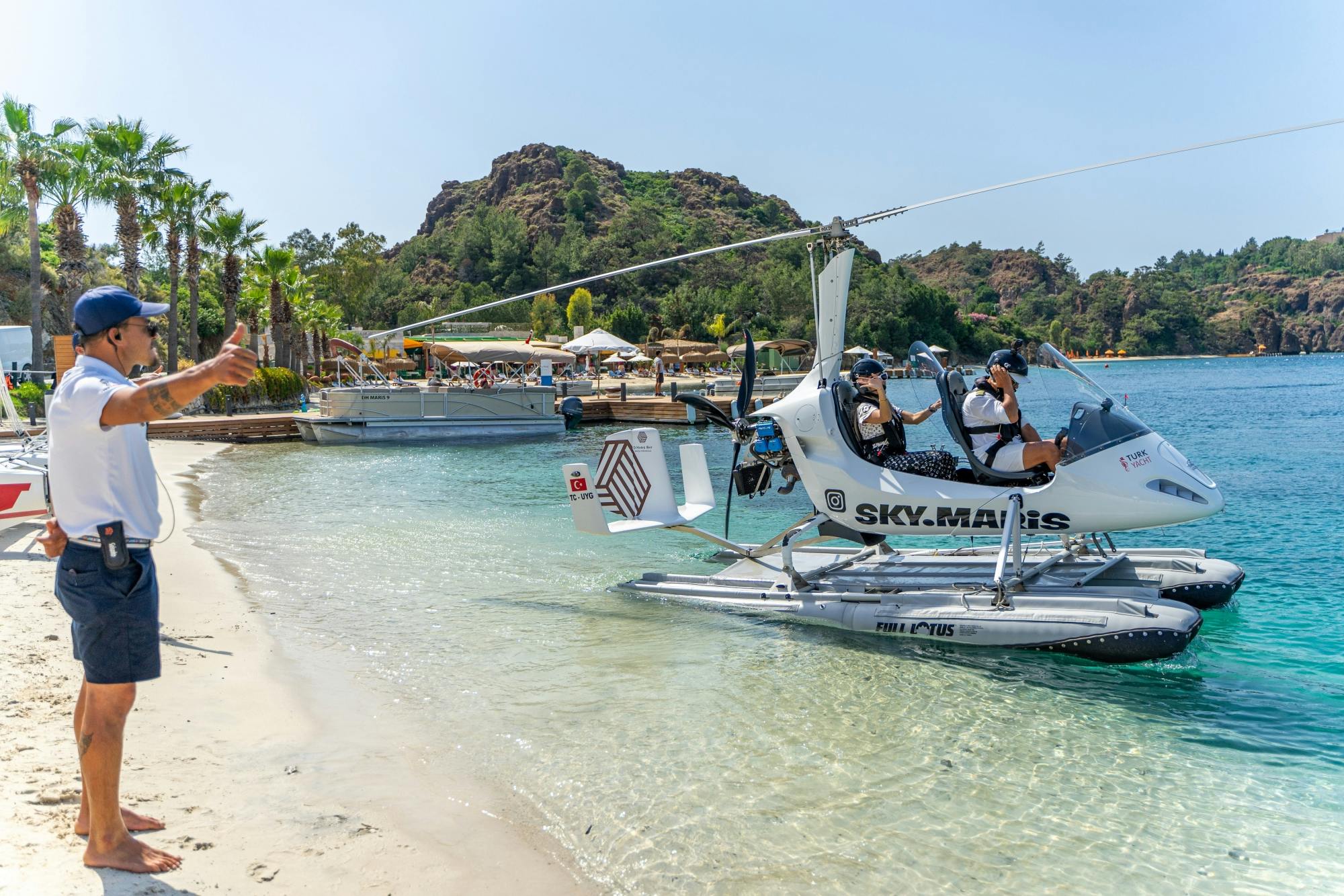 Marmaris gyrocopter flight experience