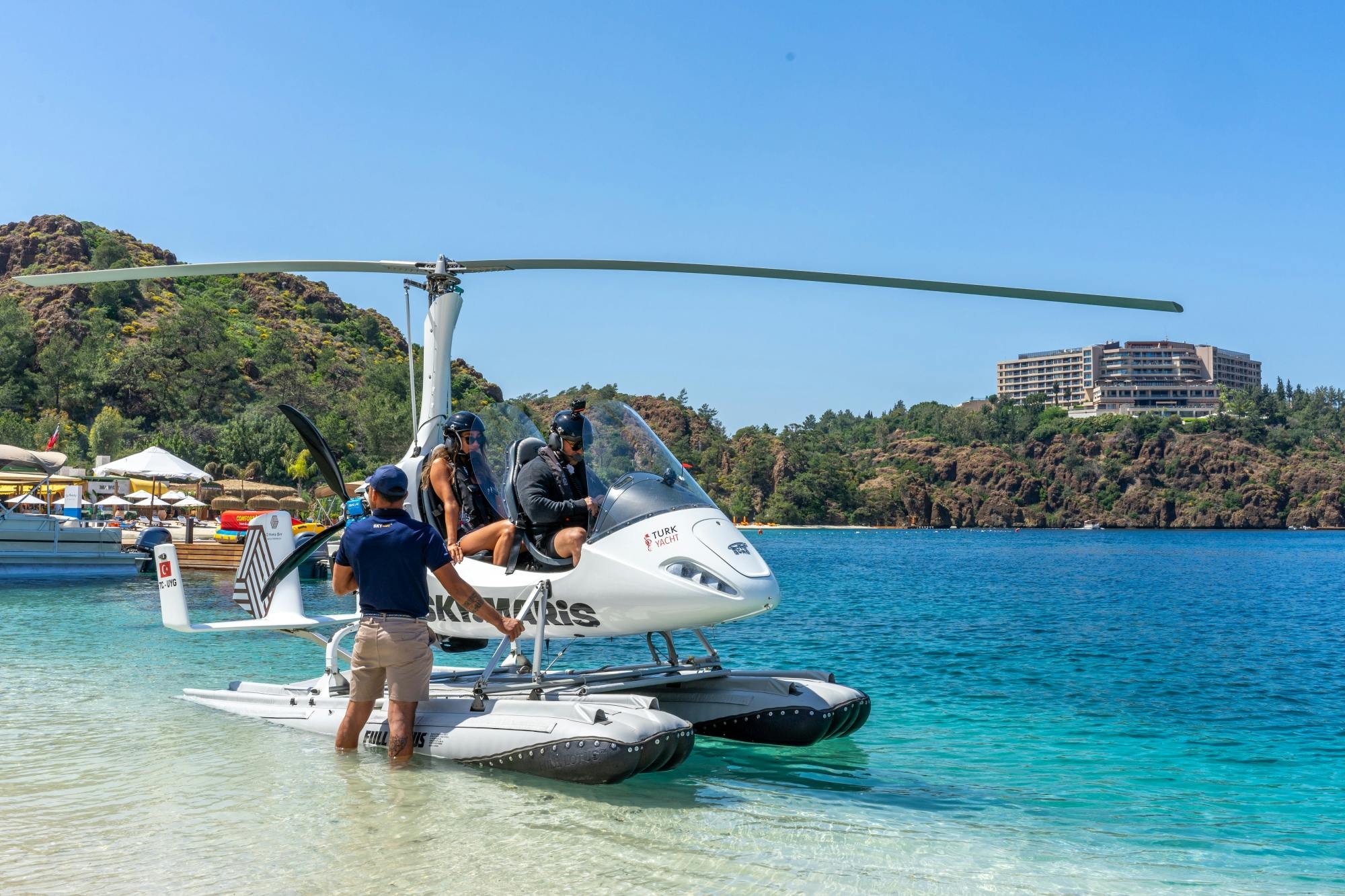 Marmaris gyrocopter flight experience