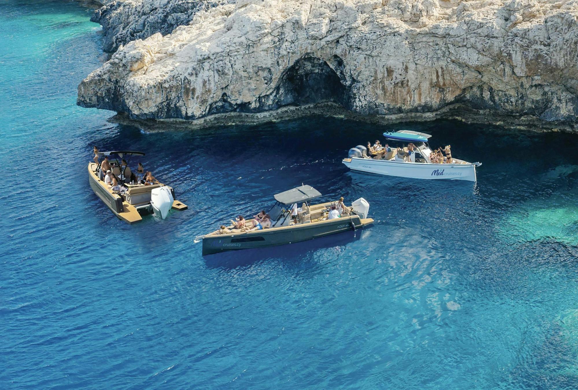 Semi-private sunset charter cruise from Protaras and Ayia Napa