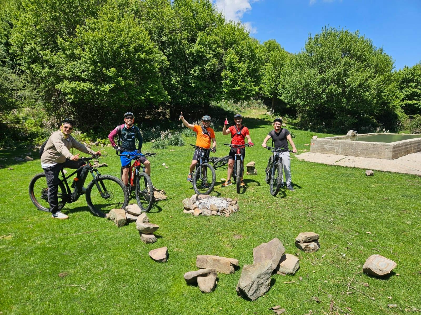 Passeio de bicicleta eléctrica pelo Parque Madonie com prova de azeite
