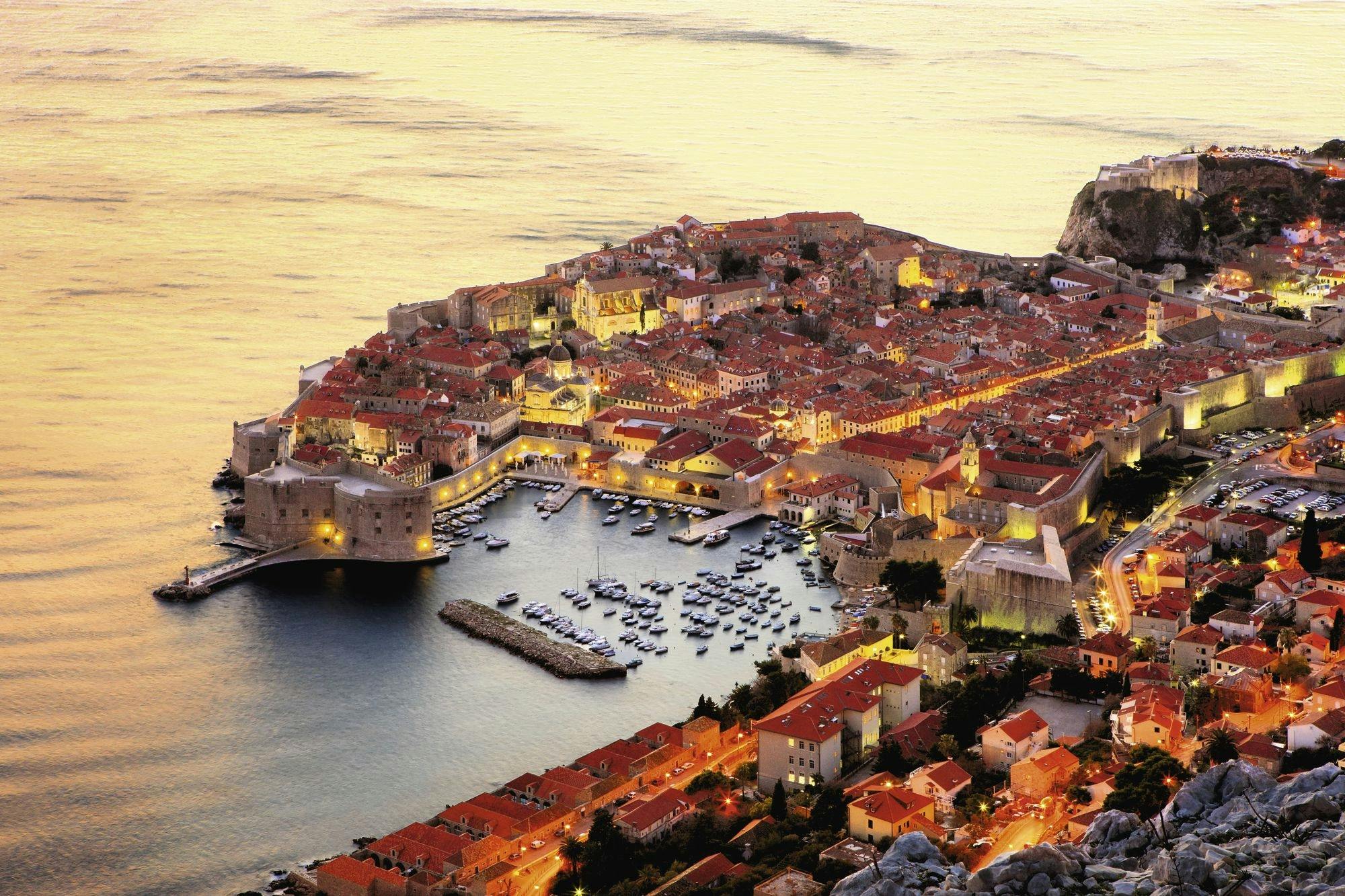 Ora d'oro di Dubrovnik in tuk tuk