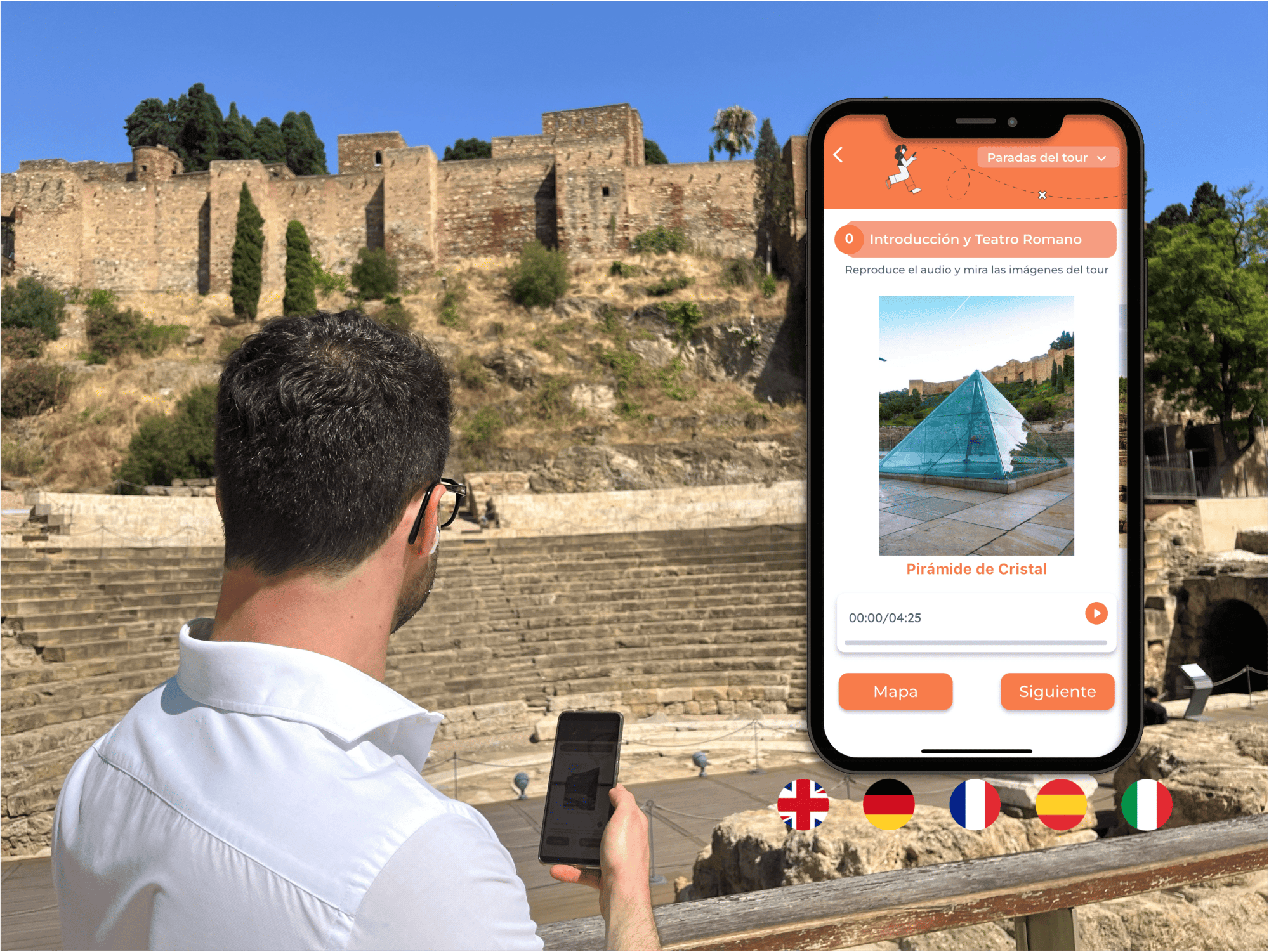 Wycieczka z przewodnikiem po historycznej dzielnicy Malagi stworzona przez oficjalnego przewodnika