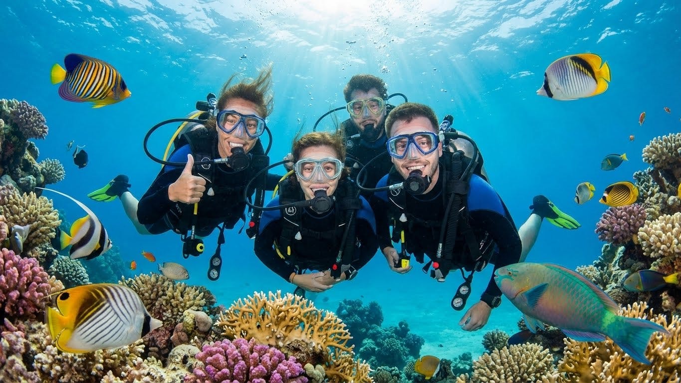 Diving experiences and courses in Marsa Alam