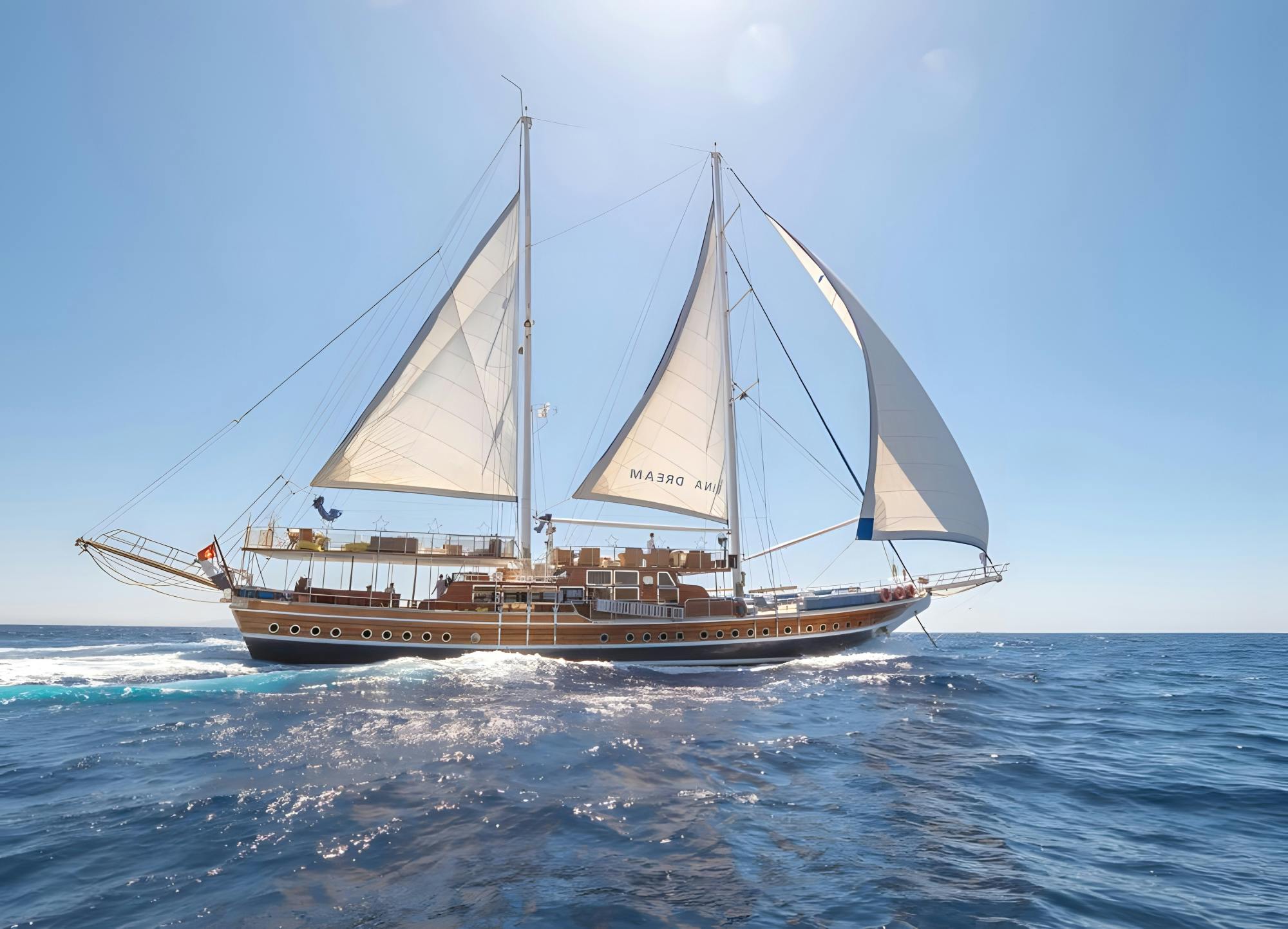 Parco nazionale di Ras Mohamed a bordo dello yacht di lusso Sina Dream da Sharm