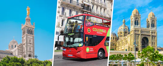 Visite de Marseille en bus à arrêts multiples
