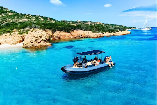 La Maddalena Archipelago rigid inflatable boat tour from Palau