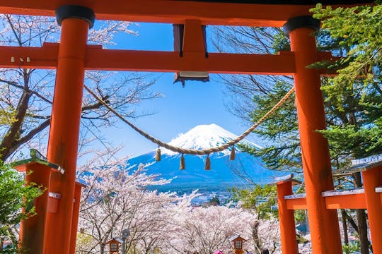Gita di un giorno al Monte Fuji, al lago Yamanaka e al lago Kawaguchiko
