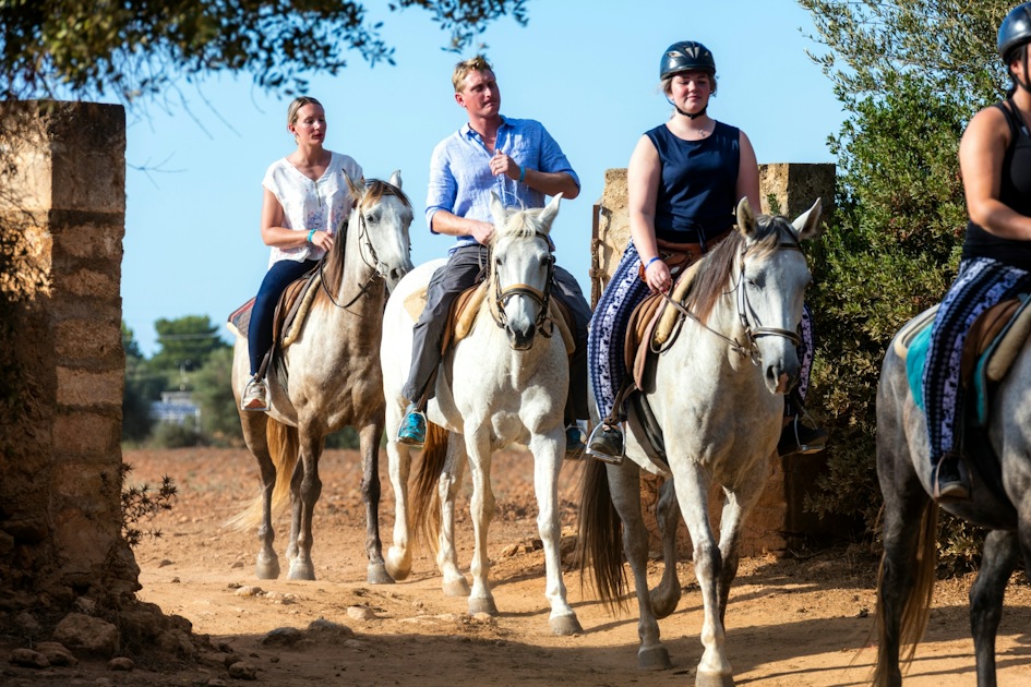 Son Angel advanced horseback riding experience with transfer | musement