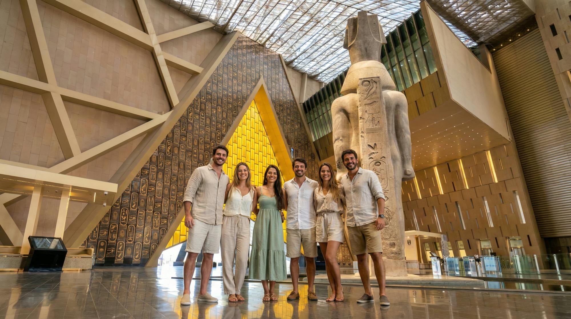 Visite du Caire au départ de Louxor avec billets de train couchettes