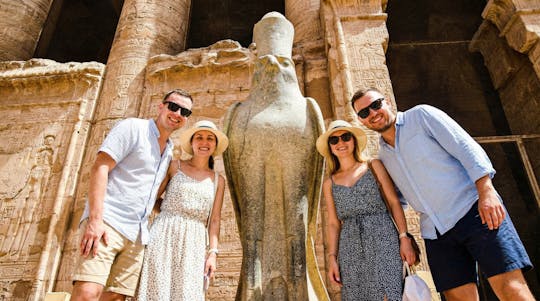Ganztägige geführte Tour zu den Tempeln von Edfu und Esna ab Luxor