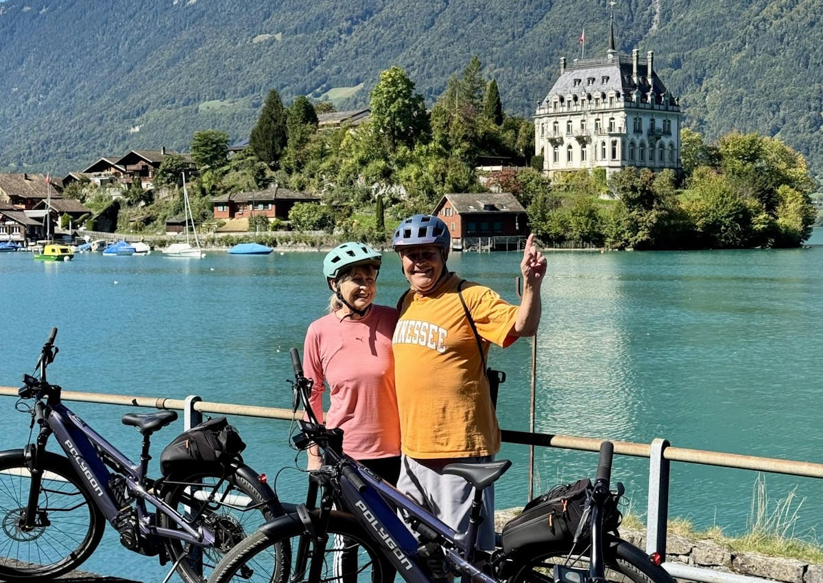 Elektrische fietstocht vanaf een halve dag naar Iseltwald en Giessbach