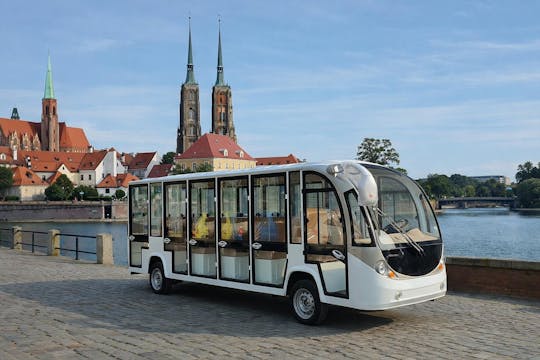 Wroclaw e-cart city tour with multilingual audio guide - 