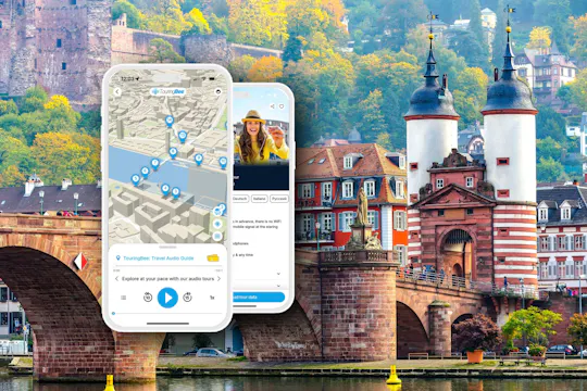 Visita guiada a pé a Heidelberg com aplicação áudio