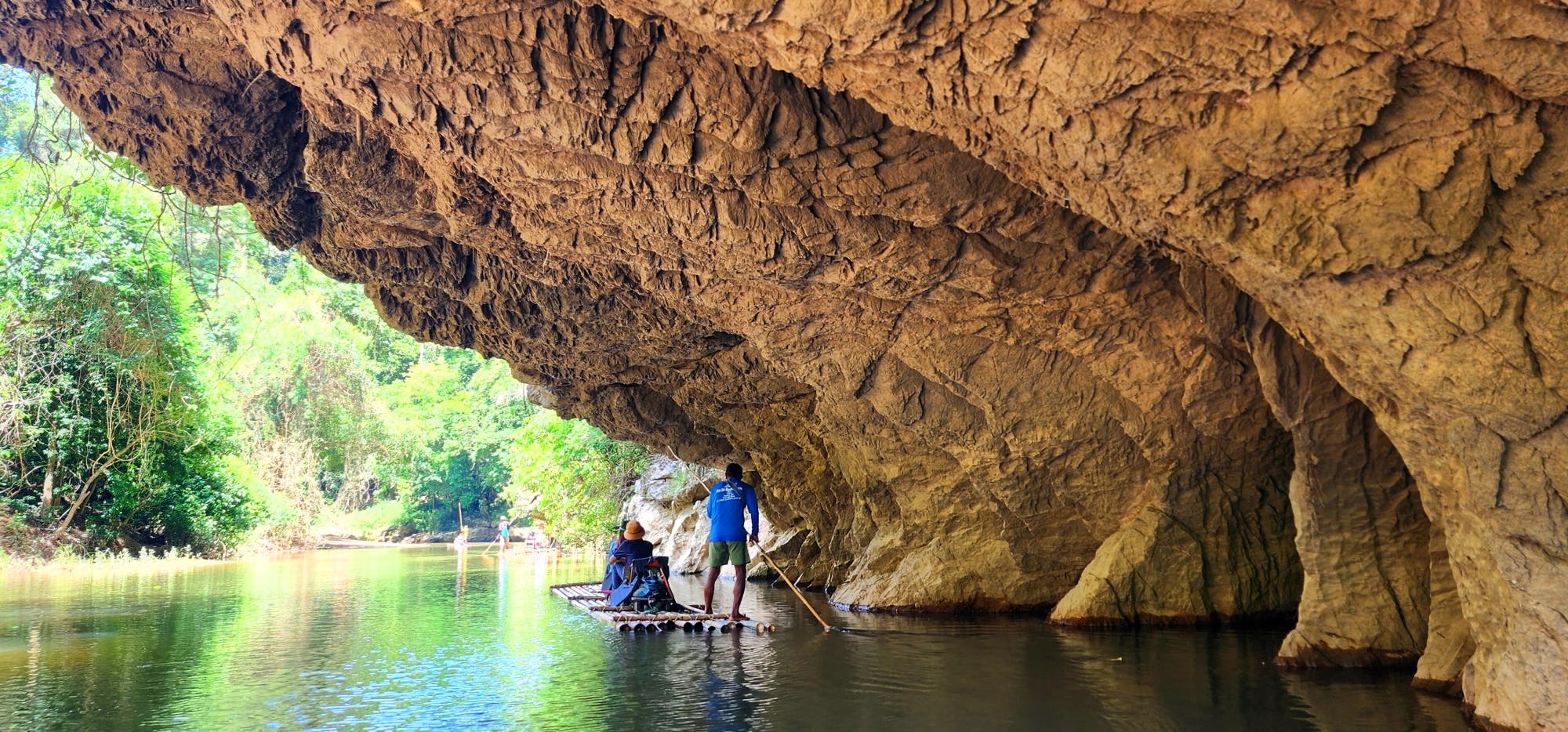 Full-day Khao Sok tour with elephant sanctuary and bamboo rafting