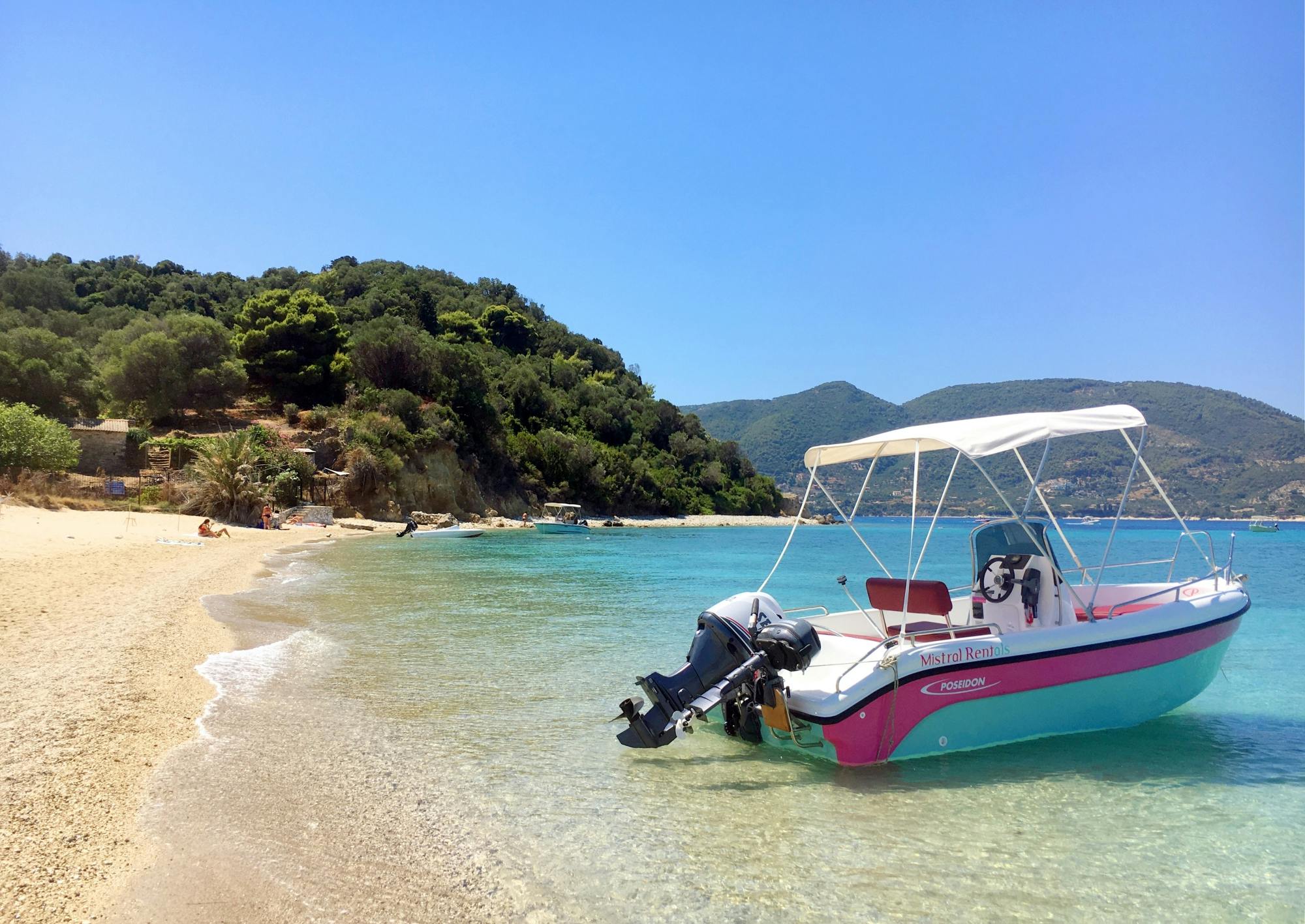 Alquiler de barcos privados en Zante