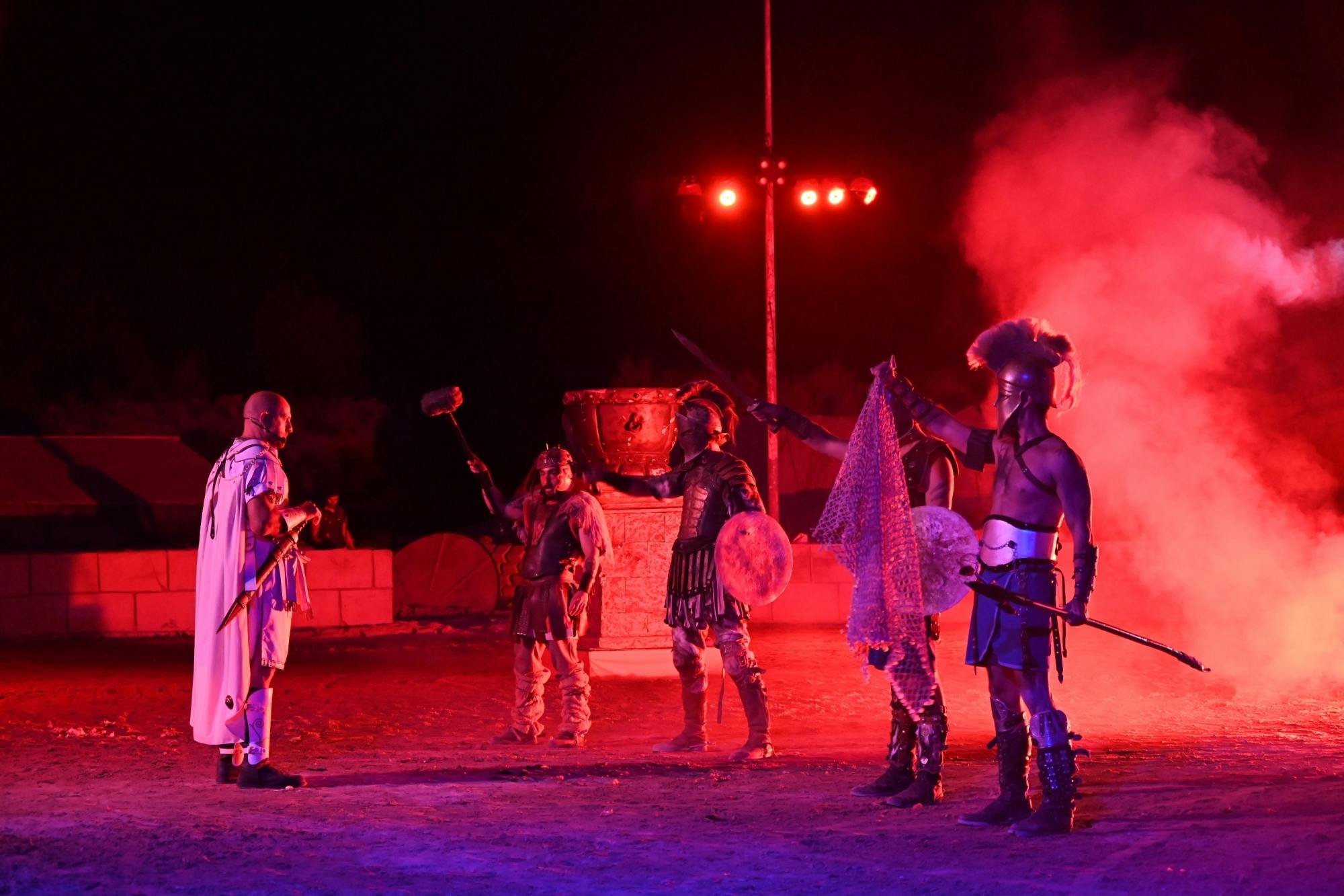 Roman-themed circus show with dinner option in Villajoyosa