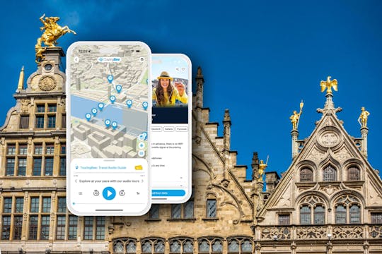 Antwerp self-guided walking tour with audio app