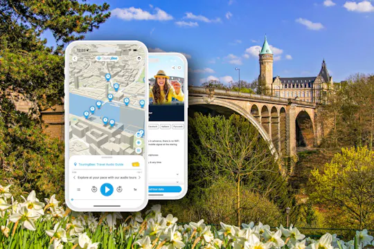 Luxembourg self-guided walking tour with audio app