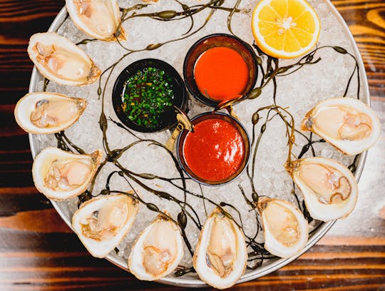 Experiência de ostras e vinhos em Nova Iorque