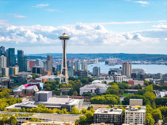 Hop-on hop-off bus tour in Seattle with harbour or locks cruise