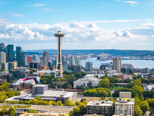 Circuit en bus à arrêts libres à Seattle avec croisière dans le port ou sur les écluses