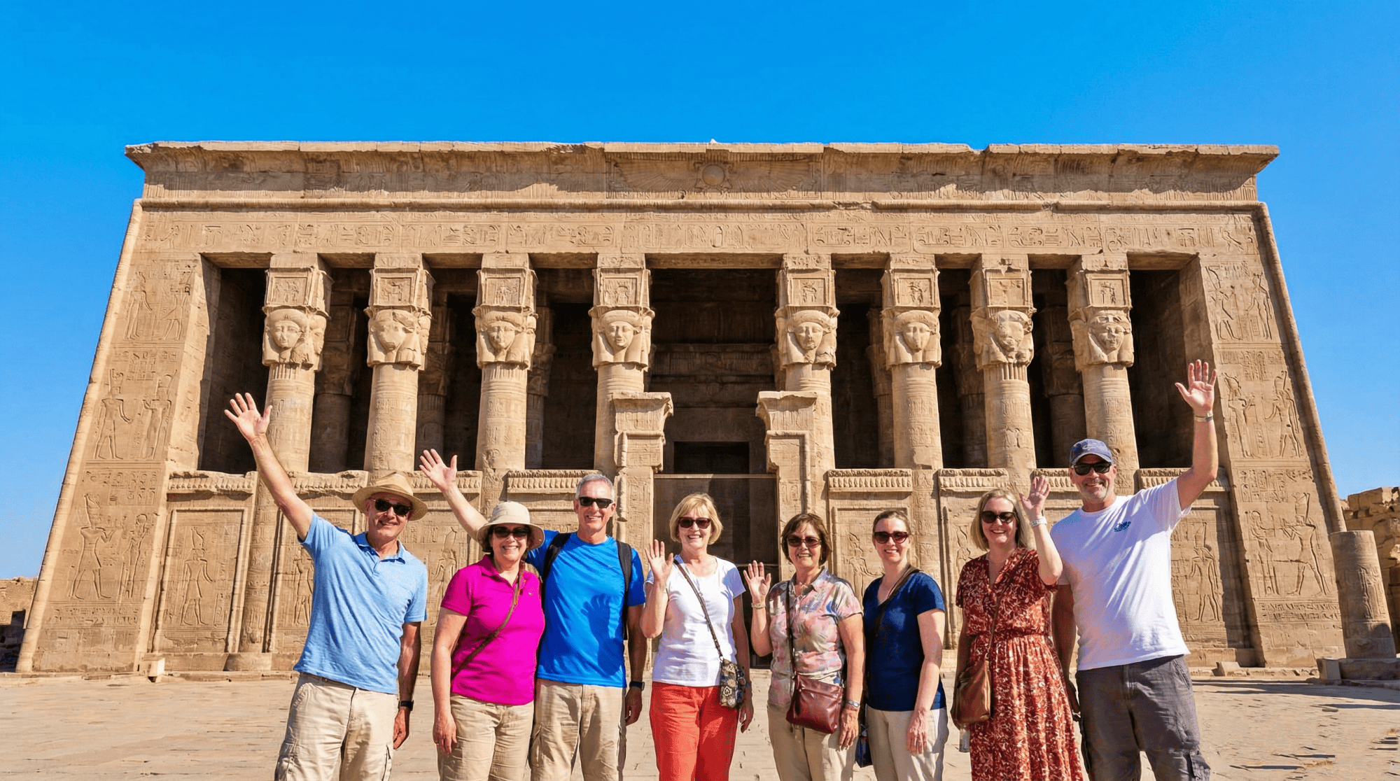 Die Tempel von Dendera und Abydos von Luxor