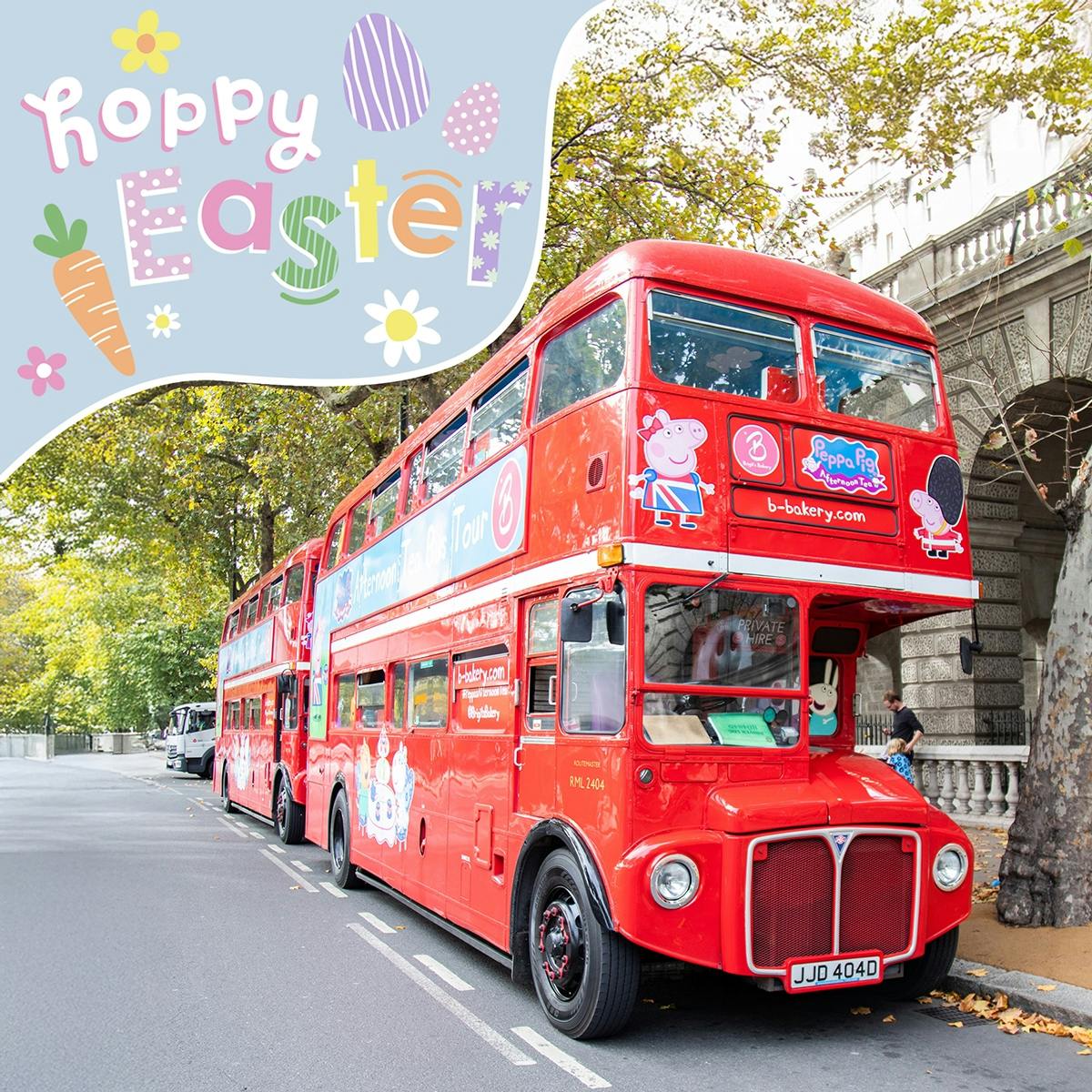 Peppa Pig Afternoon Tea Bus Tour