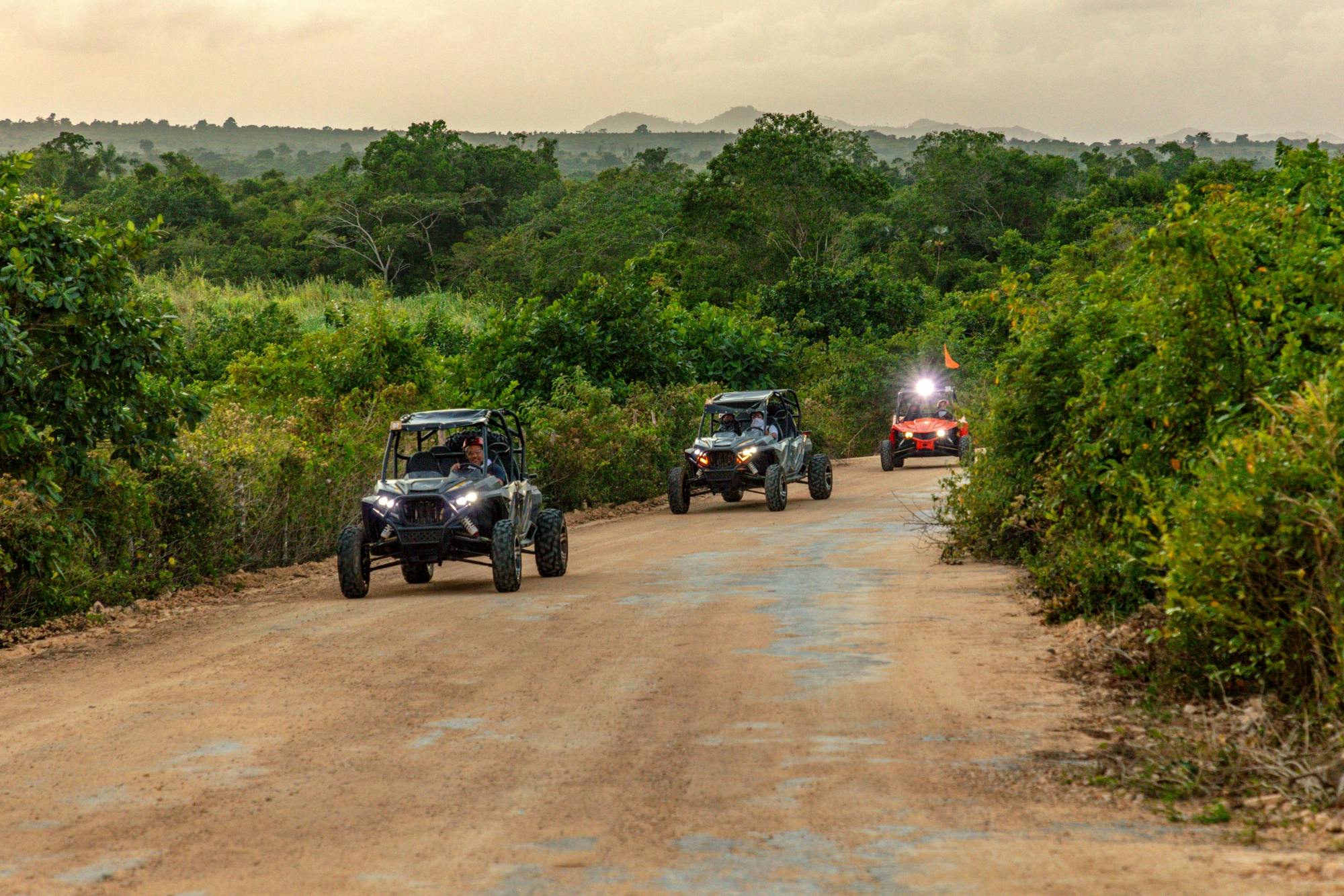 Punta Cana evening buggy tour with Dominican dinner